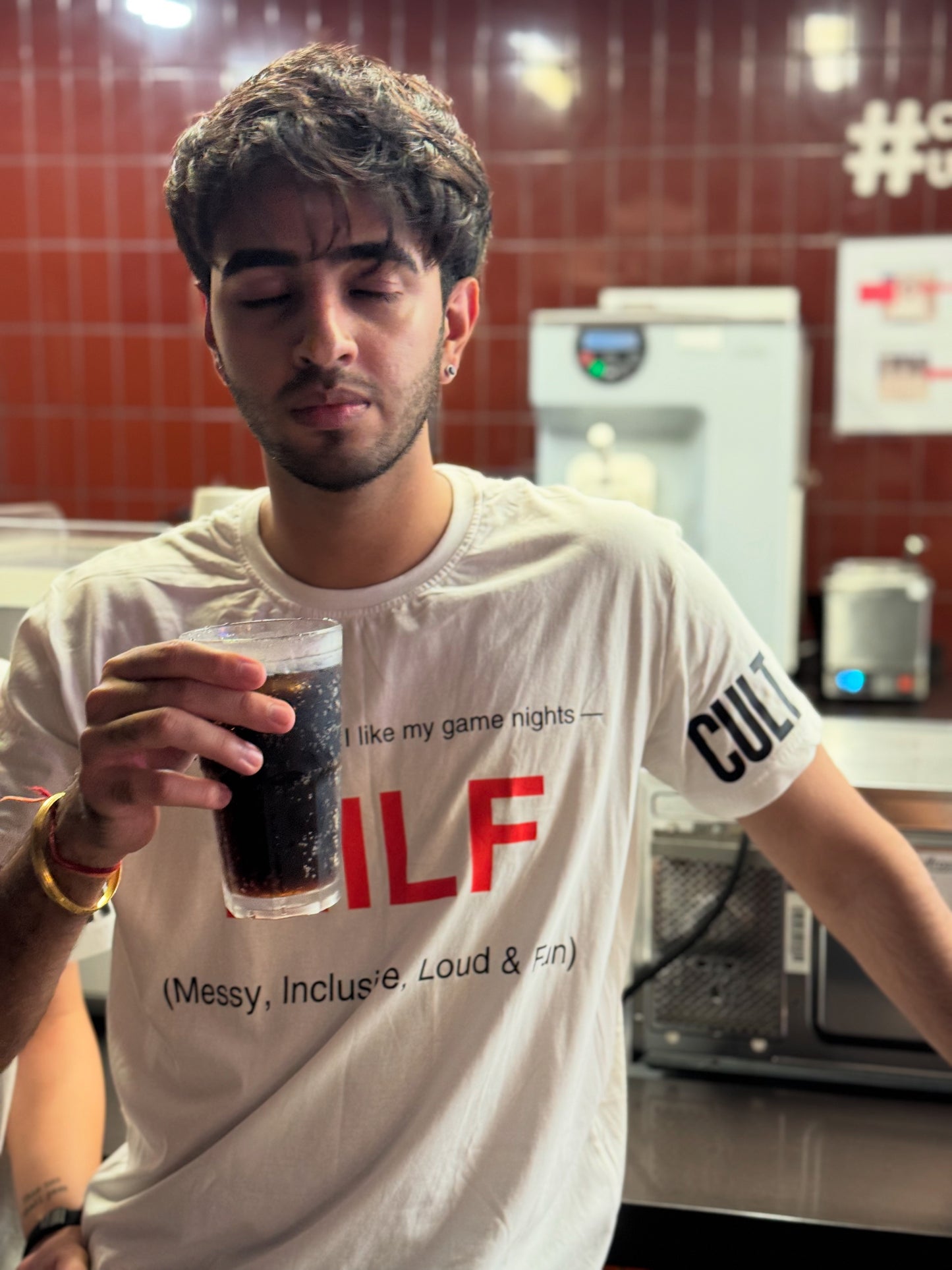 T-Shirt: “MILF – Messy, Inclusive, Loud & Fun”