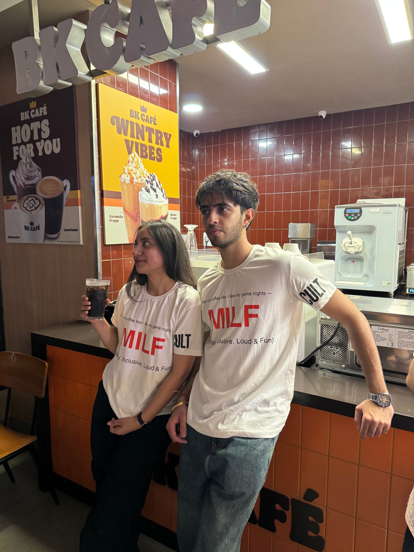 T-Shirt: “MILF – Messy, Inclusive, Loud & Fun”