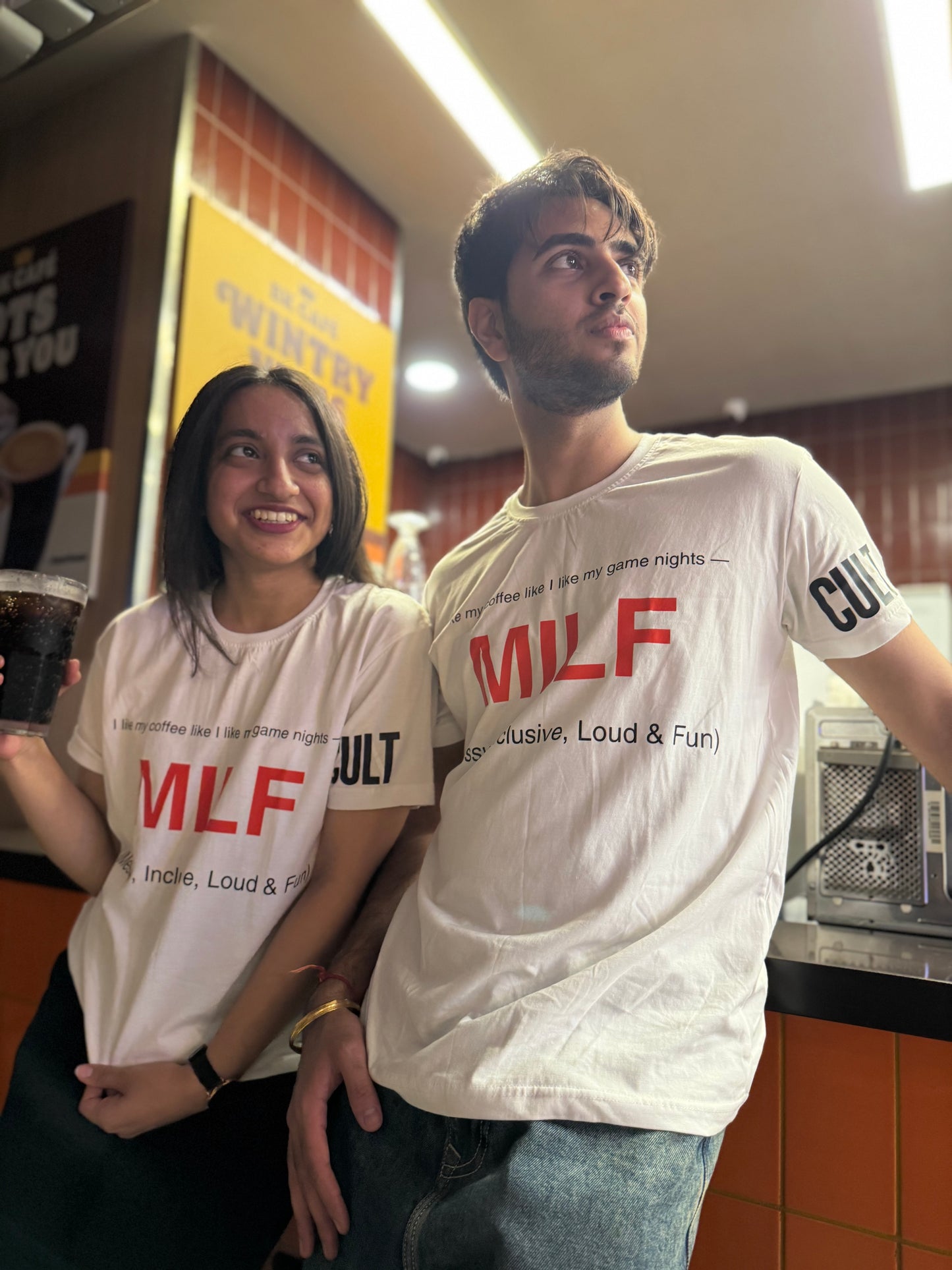 T-Shirt: “MILF – Messy, Inclusive, Loud & Fun”
